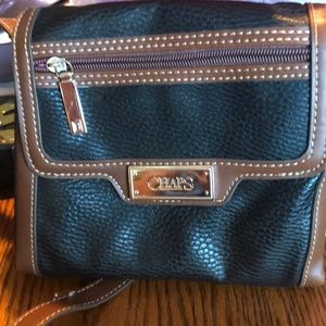 Chaps brown/black crossbody bag